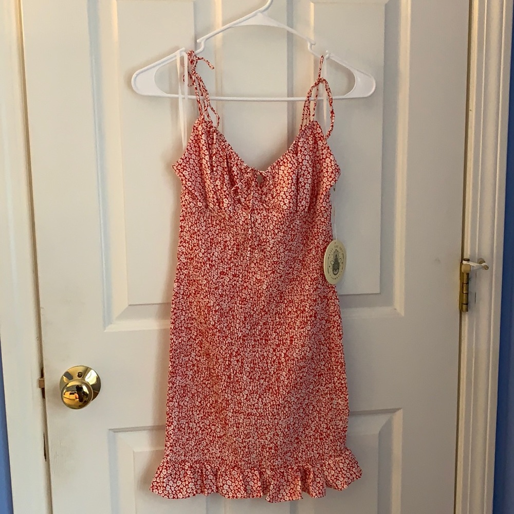 Urban Outfitters redflowered dress - size S